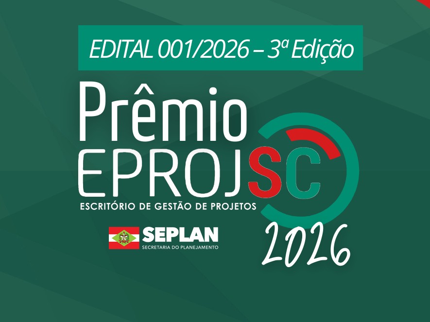 Prêmio Eproj Seplan 2026: prorrogado prazo para submissão de trabalhos